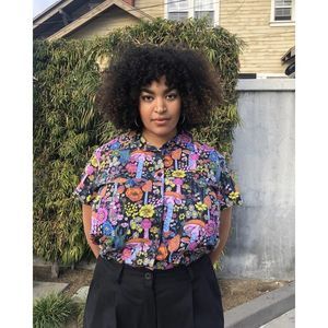 Nooworks Joyce Magical Mushroom Top Size Small